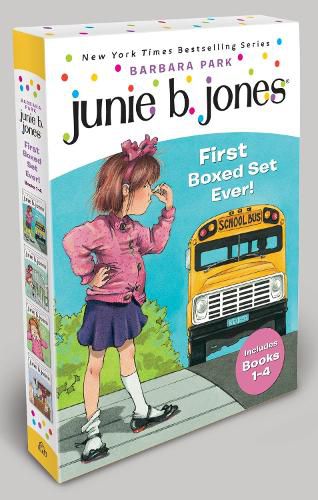 Cover image for Junie B. Jones First Boxed Set Ever!: Books 1-4