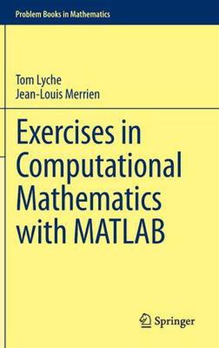 Cover image for Exercises in Computational Mathematics with MATLAB