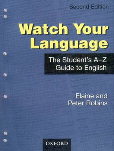 Cover image for Watch Your Language