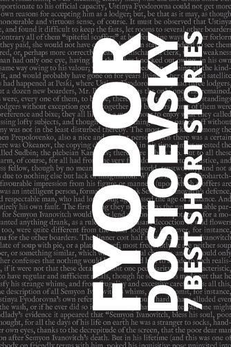 Cover image for 7 best short stories by Fyodor Dostoevsky