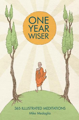 Cover image for One Year Wiser: 365 Illustrated Meditations