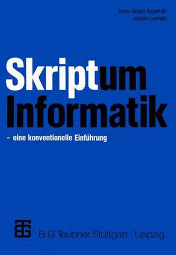 Cover image for Skriptum Informatik: eine konventionelle Einfuhrung