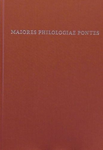 Cover image for Maiores Philologiae Pontes: Festschrift fur Michael Meier-Brugger zum 70. Geburtstag