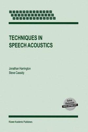 Cover image for Techniques in Speech Acoustics