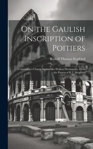 On the Gaulish Inscription of Poitiers