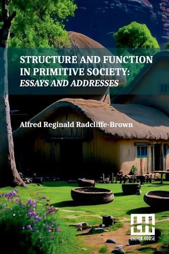 Cover image for Structure and Function in Primitive Society