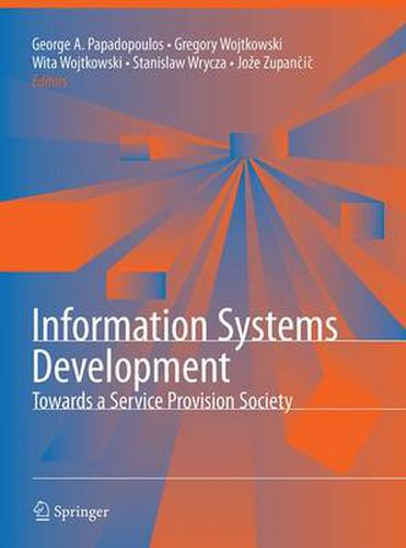 Cover image for Information Systems Development: Towards a Service Provision Society