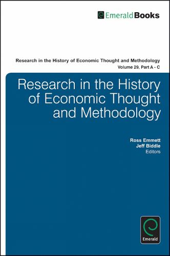 Cover image for Research in the History of Economic Thought and Methodology