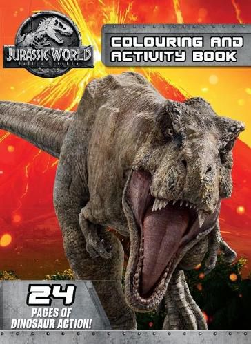 Cover image for Jurassic World: Fallen Kingdom Colouring and Activity Book