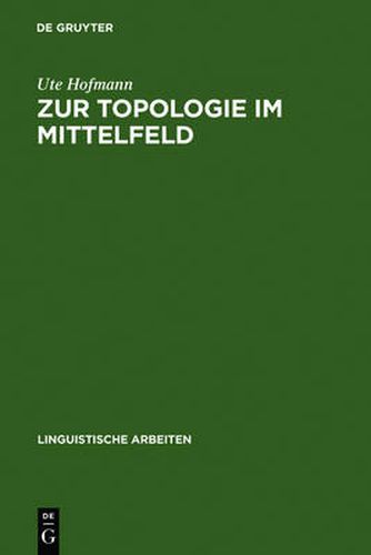 Cover image for Zur Topologie im Mittelfeld