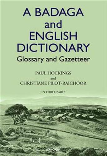 Cover image for A Badaga and English Dictionary