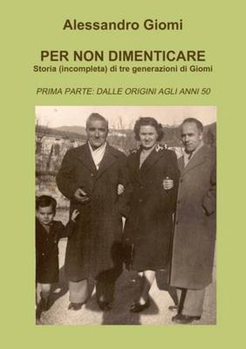 Cover image for Per Non Dimenticare