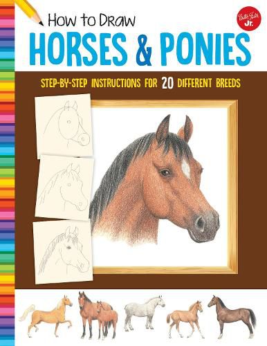 How to Draw Horses & Ponies: Step-by-step instructions for 20 different breeds