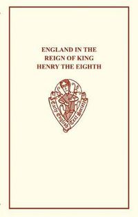 Cover image for England in the Reign of King Henry VIII