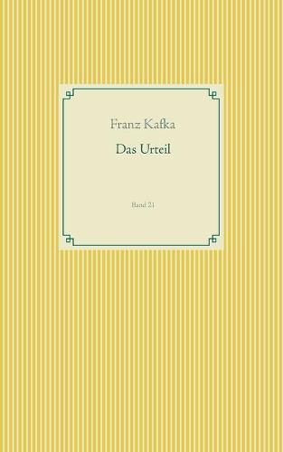 Cover image for Das Urteil: Band 21