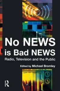 Cover image for No News Is Bad News: Radio, Television and the Public: Radio, Television and the Public