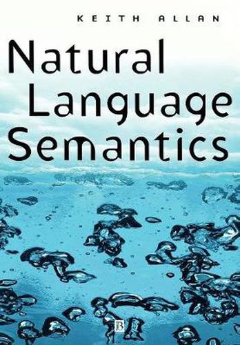 Cover image for Natural Language Semantics