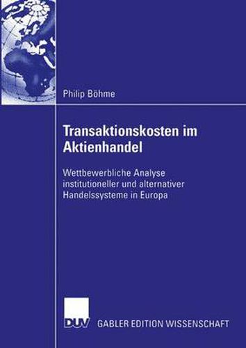 Cover image for Transaktionskosten im Aktienhandel