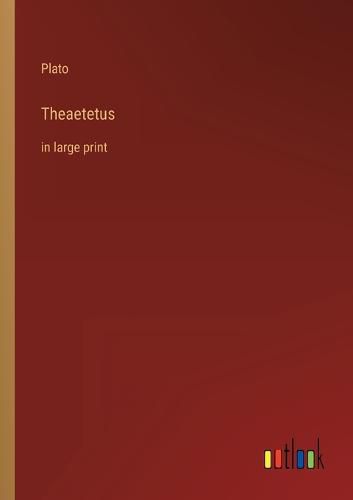 Cover image for Theaetetus