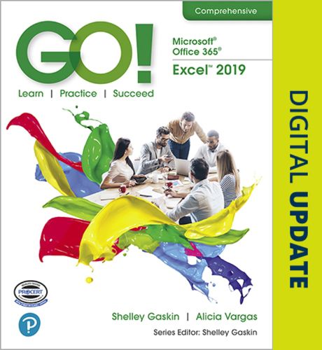 Cover image for GO! with Microsoft Office 365, Excel 2019 Comprehensive