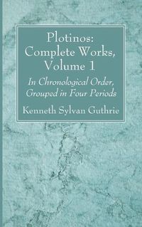 Cover image for Plotinos: Complete Works, Volume 1