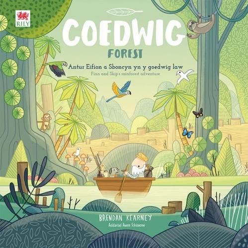 Cover image for Cyfres Anturiaeth Eifion a Sboncyn: Coedwig / Forest