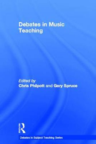 Cover image for Debates in Music Teaching