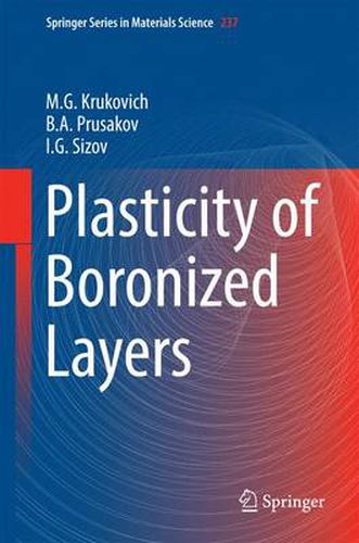 Cover image for Plasticity of Boronized Layers