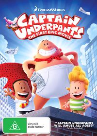 Cover image for Captain Underpants The First Epic Movie Dvd