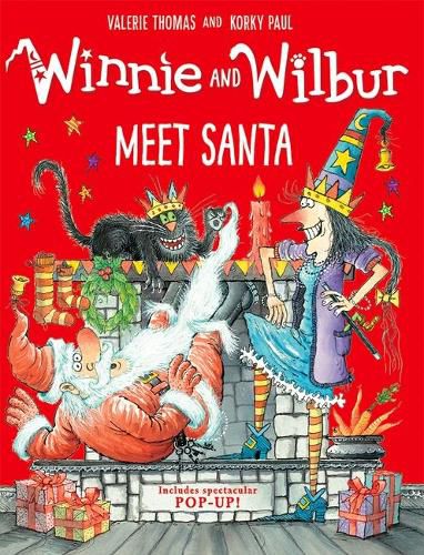Cover image for Winnie and Wilbur Meet Santa