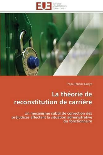 Cover image for La Th orie de Reconstitution de Carri re