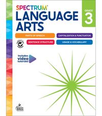 Cover image for Spectrum Language Arts Workbook, Grade 4