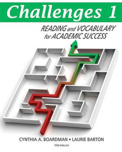 Cover image for Challenges: Reading and Vocabulary for Academic Success