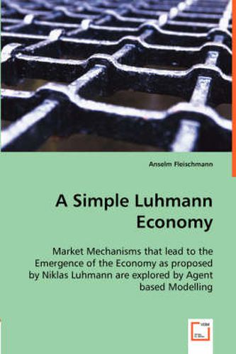 Cover image for A Simple Luhmann Economy