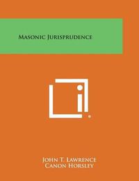 Cover image for Masonic Jurisprudence