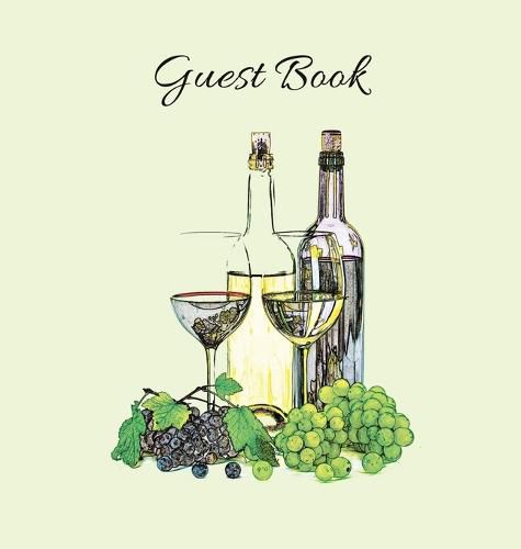 Cover image for GUEST BOOK (Hardcover), Party Guest Book, Guest Comments Book, House Guest Book, Vacation Home Guest Book, Special Events & Functions Visitors Book