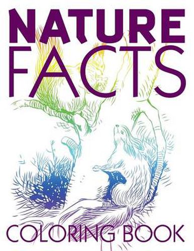 Cover image for Nature Facts Coloring Book