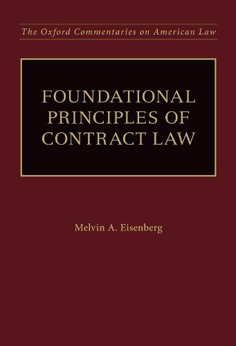 Cover image for Foundational Principles of Contract Law