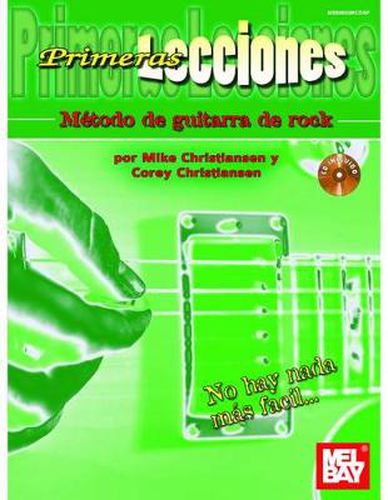 Primeras Lecciones Metodo de Guitarra de Rock: First Lessons Rock Guitar