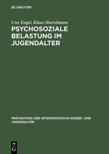 Cover image for Psychosoziale Belastung im Jugendalter