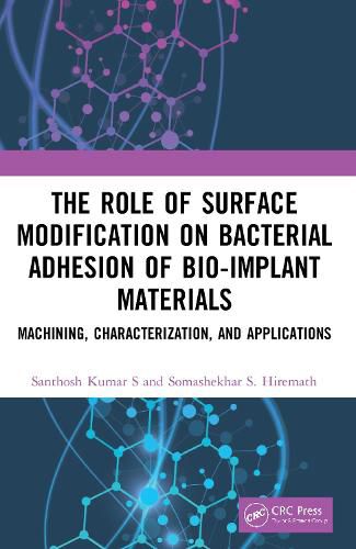 Cover image for The Role of Surface Modification on Bacterial Adhesion of Bio-implant Materials: Machining, Characterization, and Applications