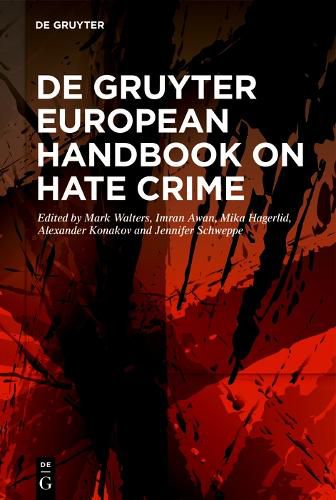 Cover image for De Gruyter European Handbook on Hate Crime