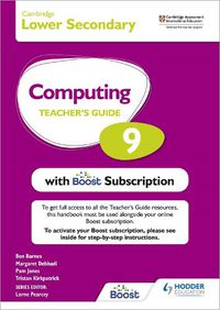 Cover image for Cambridge Lower Secondary Computing 9 Teacher's Guide with Boost Subscription