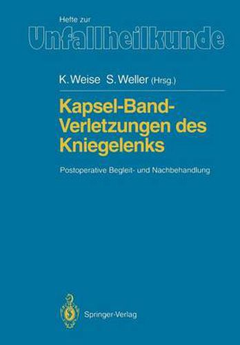 Cover image for Kapsel-Band-Verletzungen des Kniegelenks