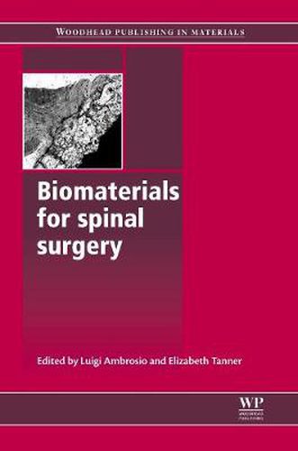 Cover image for Biomaterials for Spinal Surgery