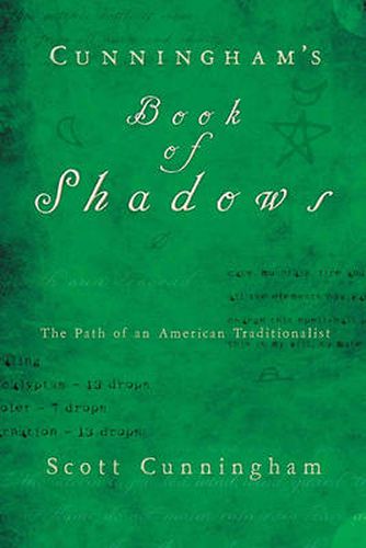 Cover image for Cunningham's Book of Shadows: The Path of an American Traditionalist