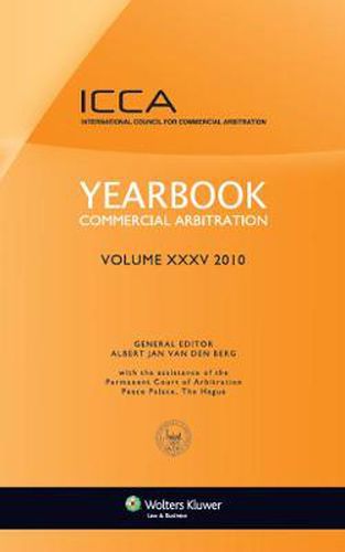 Cover image for Yearbook Commercial Arbitration Volume XXXV - 2010