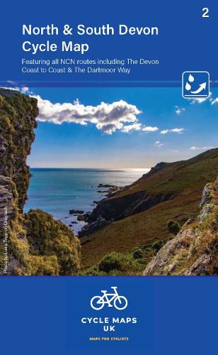 Cover image for North and South Devon Cycle Map 2 2023