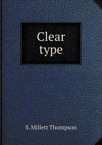 Cover image for Clear type