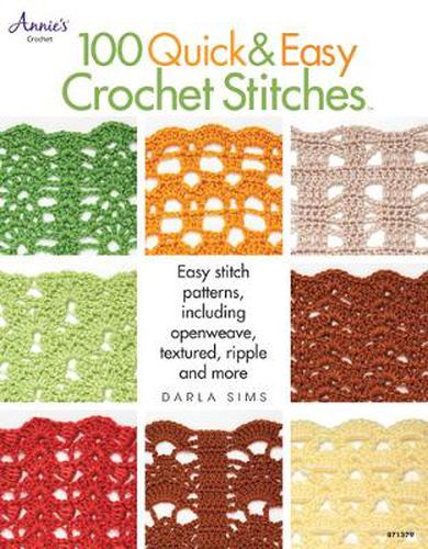 Cover image for 100 Quick & Easy Crochet Stitches